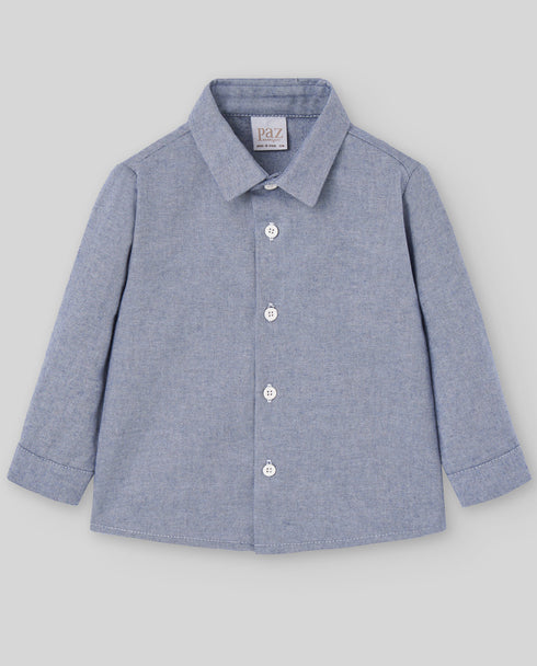 Camasa din bumbac tip denim